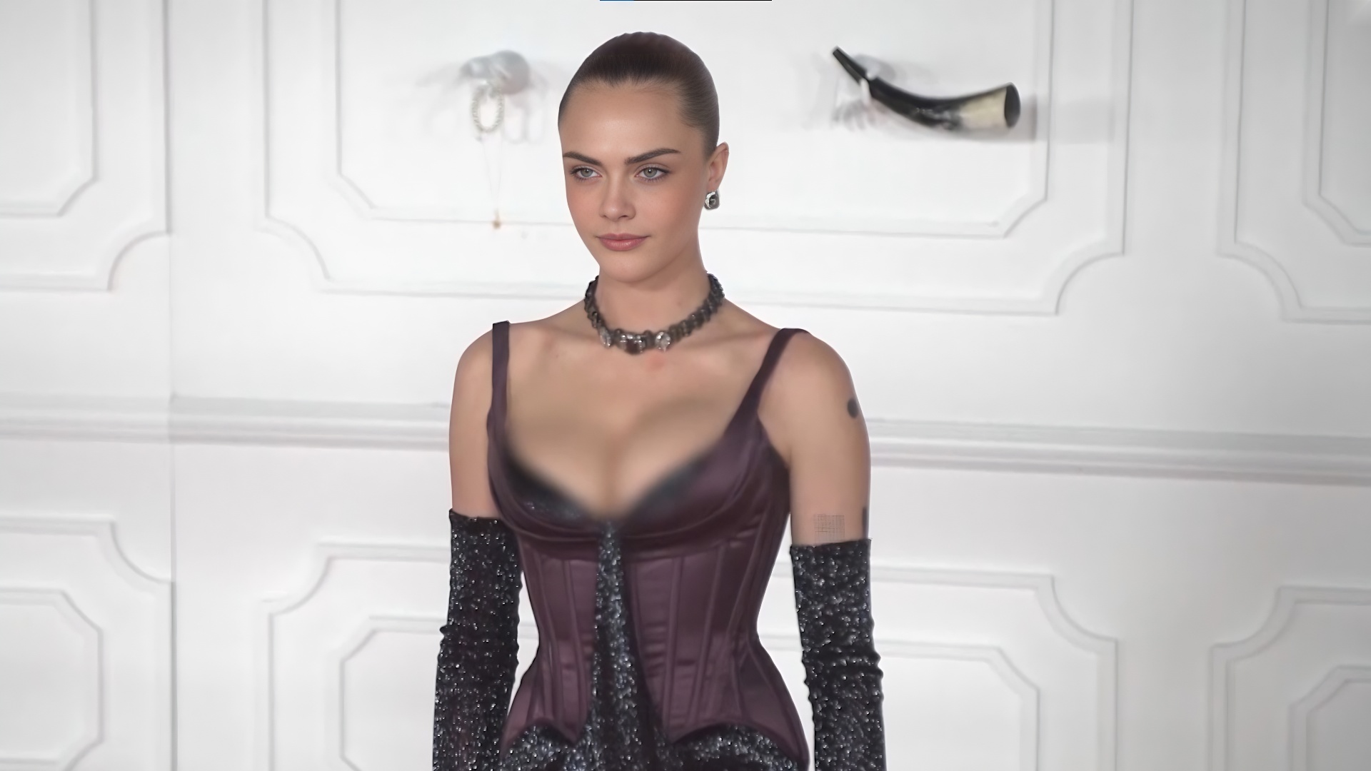 The next look is difficult to predict. That's part of Cara's appeal.
