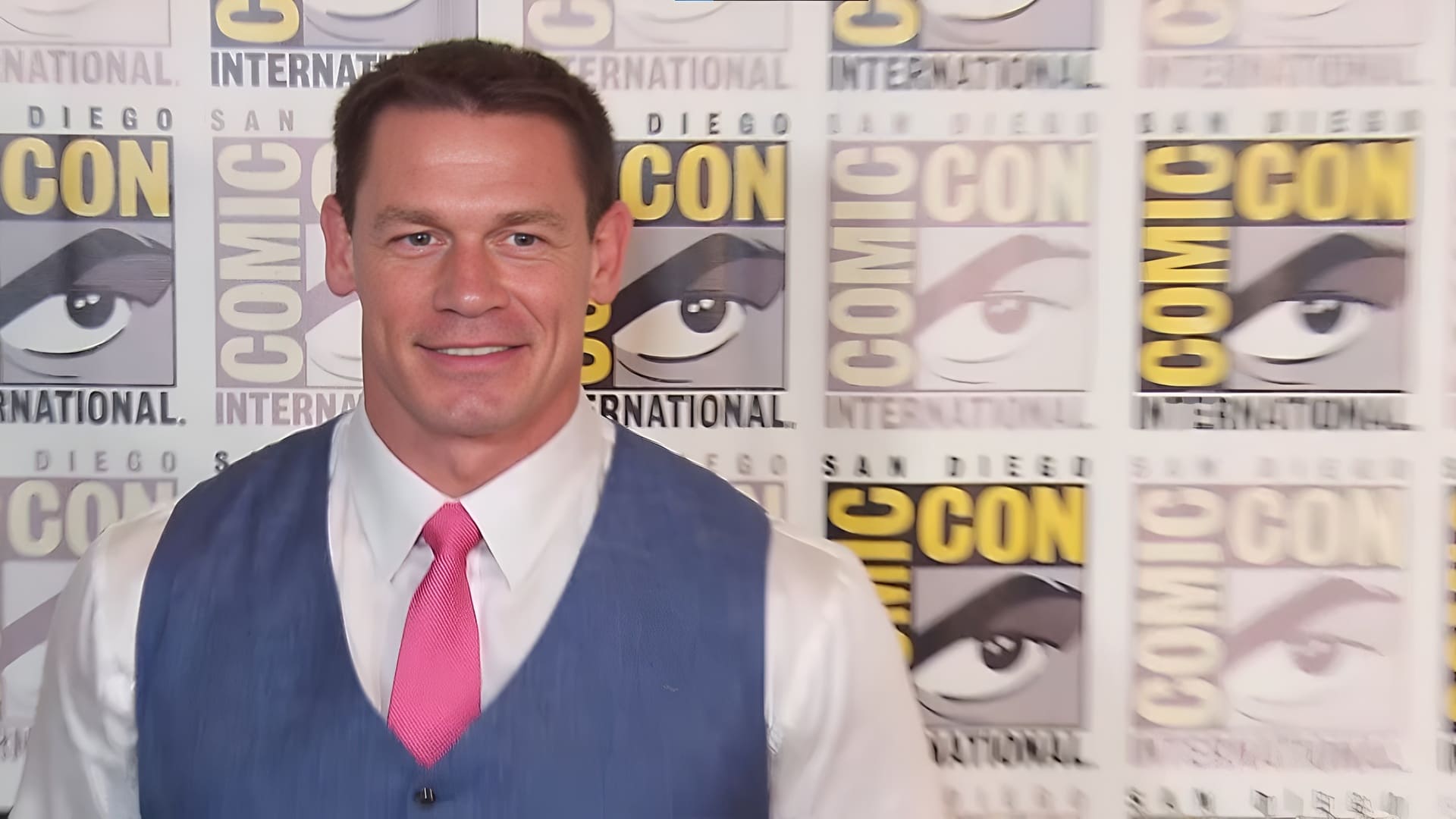 Cena played Fred’s imaginary father. The role was intentionally ridiculous.