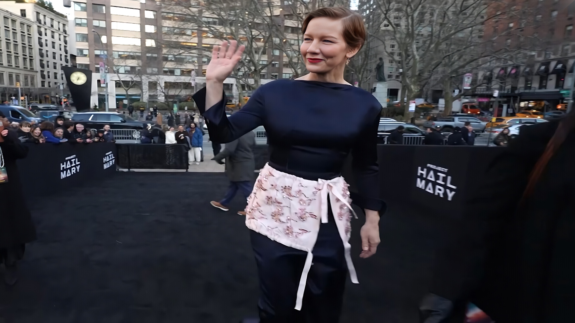 Red carpet royalty. Sandra Hüller’s regal style.