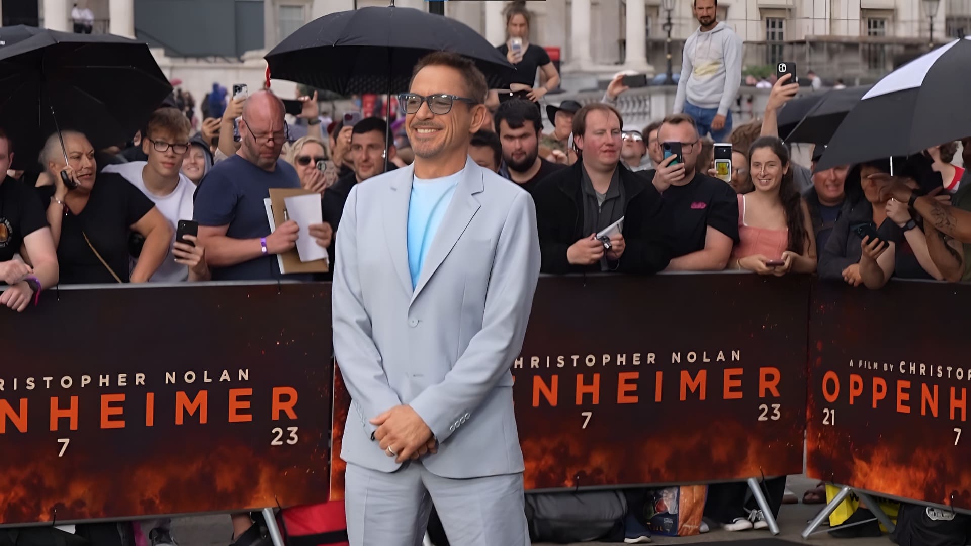 Robert Downey Jr addressed the speculation. But he did not solve the mystery.