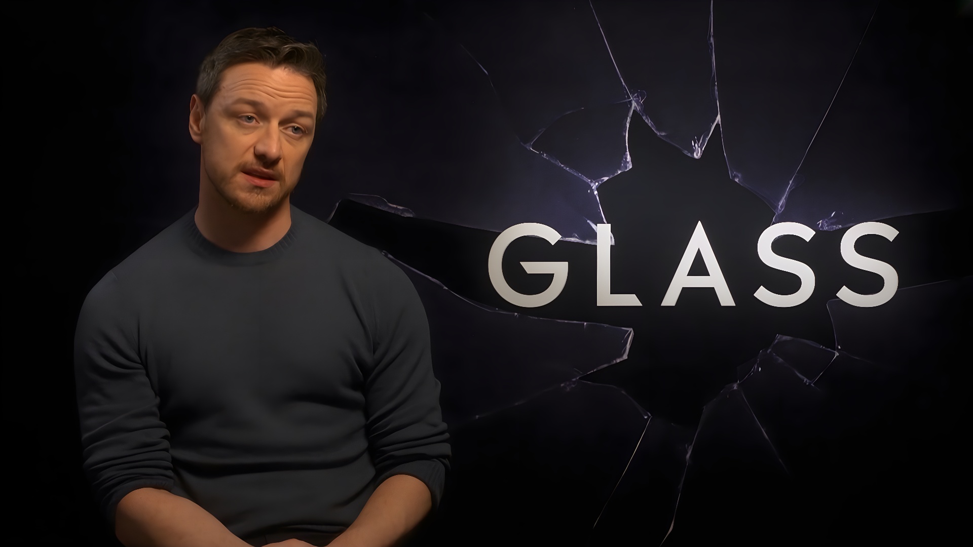 Latent anger issues, maybe. A joke about his dark roles.