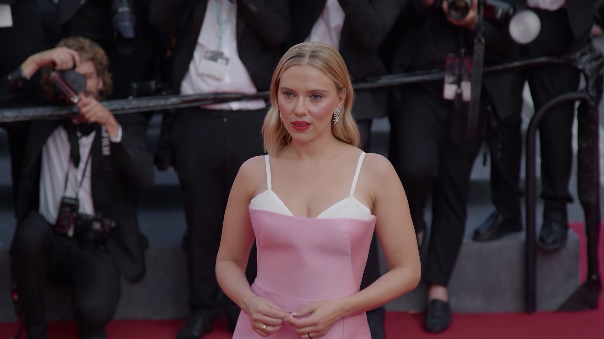 Director James Gray had an idea. He wanted Johansson included somehow.